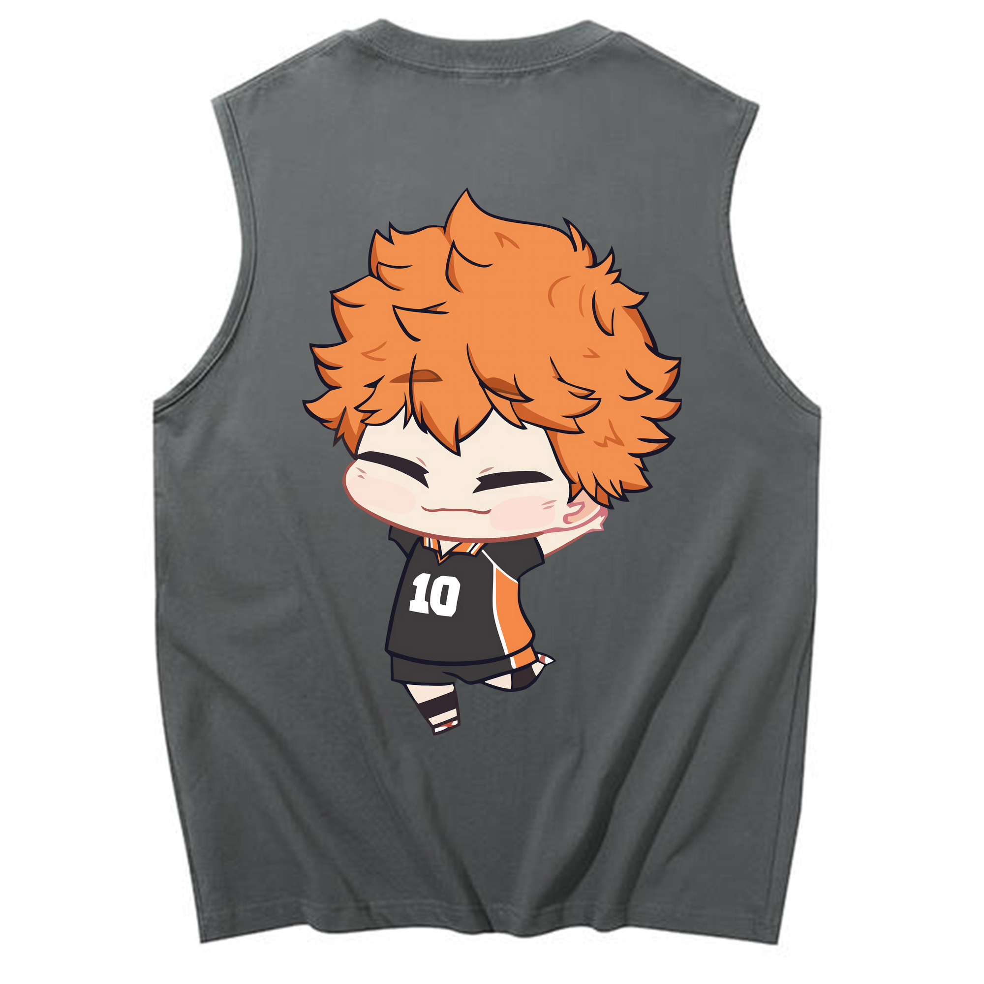 （画像用） ハイキュー!! Haikyu!! コットン100％タンクトップ（背面プリント）
